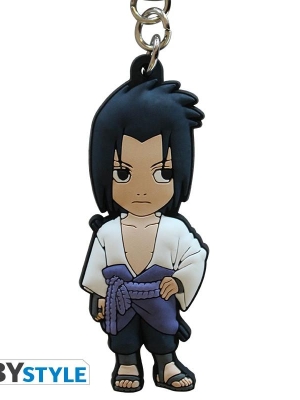 NARUTO SHIPPUDEN Keychain PVC Sasuke