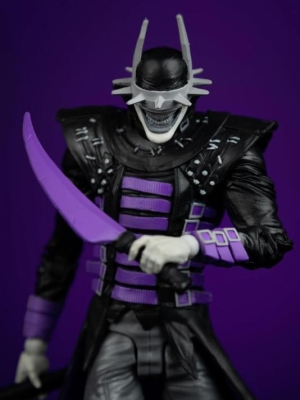The Batman Who Laughs (B&W with accent) Gold Label DC Multiverse Figurka 18 cm