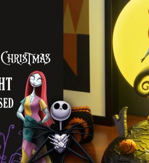 Nightmare Before Christmas Diorama Light (high: 30 cm)