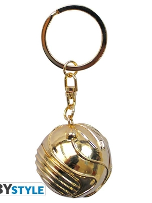 HARRY POTTER keychain 3D "Golden snitch"