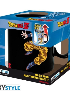 DRAGON BALL Mug Heat Change (460 ml) - Goku vs Buu