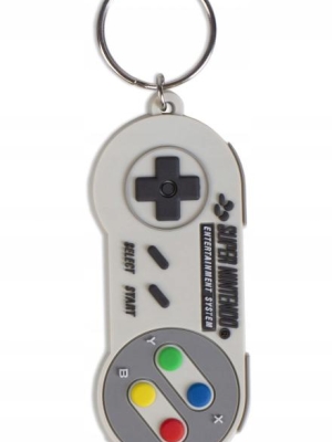 NINTENDO (SNES CONTROLLER) PVC KEYCHAIN