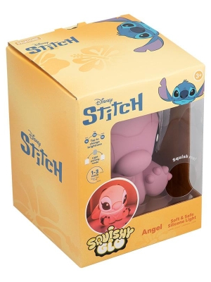 Disney Lilo & Stitch SquishyGlo Silicone Light Rechargeable - Angel (high: 14,5 cm)