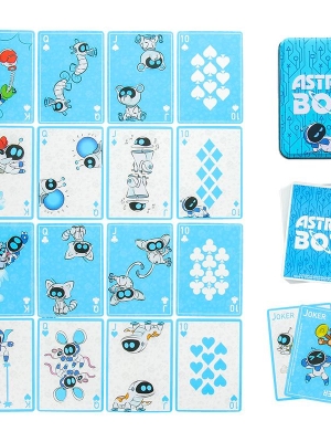 Astrobot Playing Cards in Tin