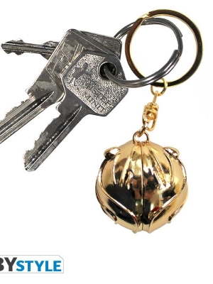 HARRY POTTER keychain 3D "Golden snitch"
