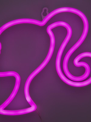 Barbie Wall Mountable LED Neon Light (high: 22 cm)