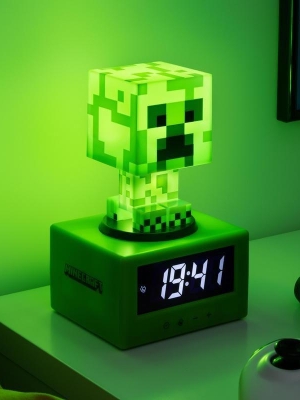 Alarm Minecraft Creeper (wysokość: 16 cm)