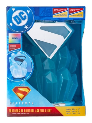 Superman Fortress of Solitude Light (high:30 cm) with remote controller