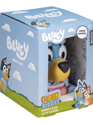 Bluey Shaped Money Box with sound (high: 18 cm)