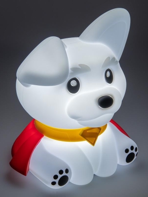 Superman SquishyGlo Silicone Light Rechargeable - Krypto (high: 17,6 cm)