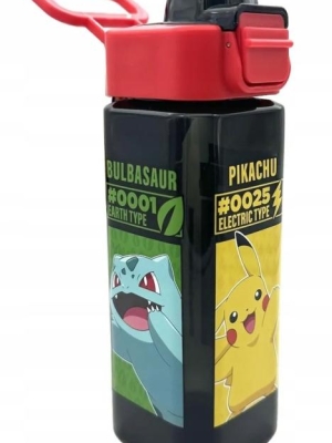 Pokemon square bottle (500 ml) - characters