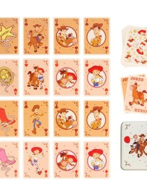 Toy Story Cowboy Playing Cards in a Tin