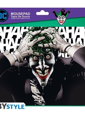 DC COMICS Flexible Mousepad - Laughing Joker (23,5 x 19,5 cm)