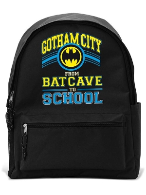 Batman backpack - FROM BATCAVE TO SCHOOL