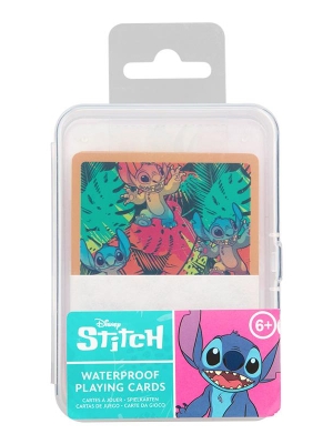 Disney Stitch Waterproof Playing Cards