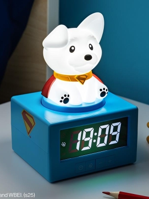 Superman Icon Alarm Clock - Krypto (high: 15 cm)