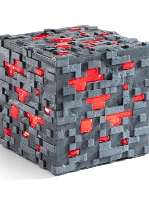 Minecraft lampka 3D - ruda Redstone