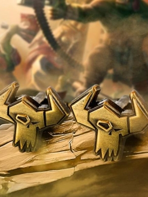Warhammer 40,000: Orks Cufflinks