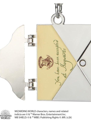 Harry Potter Hogwarts Acceptance Letter Keychain