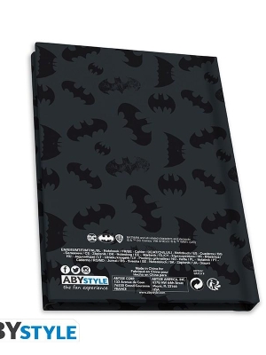 DC COMICS Batman gift set: XXL glass, pin, A6 pocket notebook