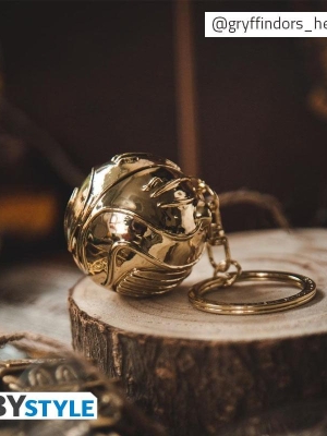 HARRY POTTER keychain 3D "Golden snitch"