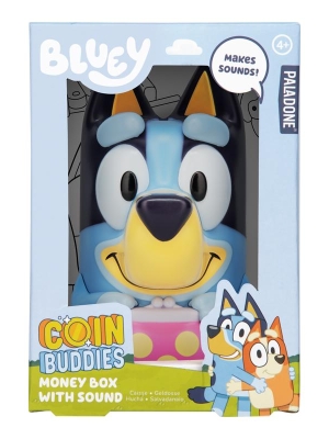 Bluey Shaped Money Box with sound (high: 18 cm)