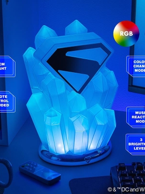 Superman Fortress of Solitude Light (high:30 cm) with remote controller