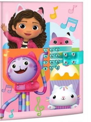 Gabbys Dollhouse secret diary with sound (code lock)