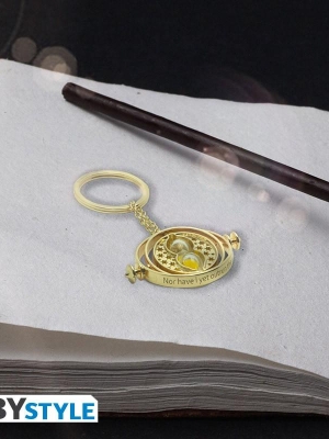HARRY POTTER - Keychain 3D premium "Time Turner"