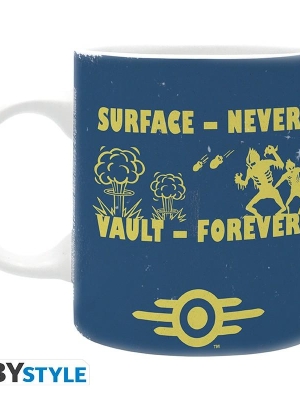 FALLOUT mug (320 ml) - Vault Boy Blue