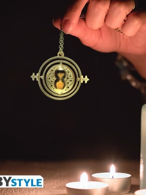 HARRY POTTER - Keychain 3D premium "Time Turner"