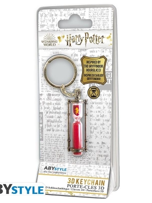 HARRY POTTER keychain 3D "Gryffindor hourglass"