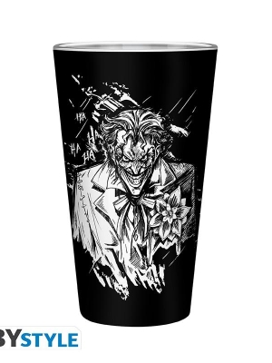DC COMICS Batman gift set: XXL glass, pin, A6 pocket notebook