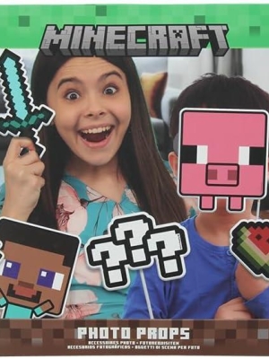 Minecraft zestaw rekwizytów fotograficznych (58 szt)