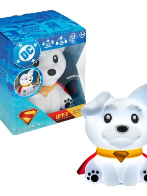 Superman SquishyGlo Silicone Light Rechargeable - Krypto (high: 17,6 cm)