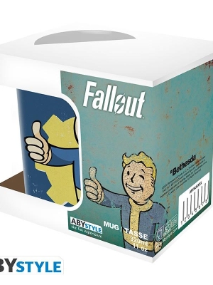 FALLOUT mug (320 ml) - Vault Boy Blue