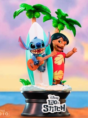 DISNEY Lilo & Stitch figurin Surfboard