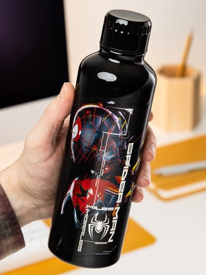 Marvel Miles Morales Metal Water Bottle