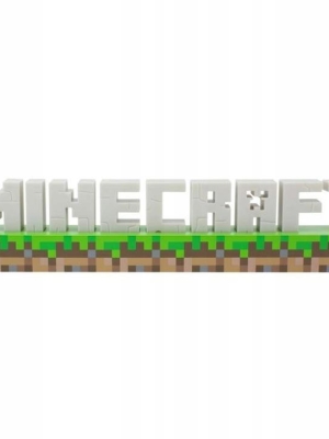 lampka Minecraft Logo (wym: 8,5 x 41,7 cm)