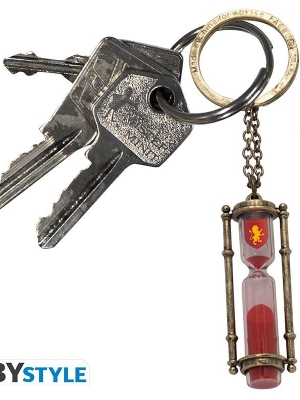 HARRY POTTER keychain 3D "Gryffindor hourglass"