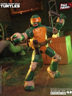 TMNT Michelangelo Page Punchers figurine (13 cm)