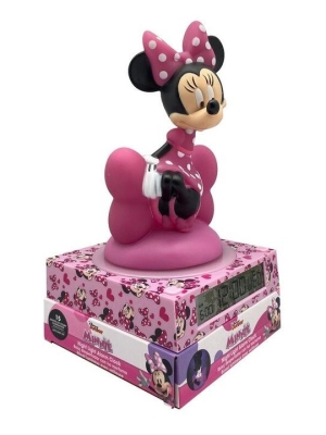 Disney Minnie Mouse 3D lamp with alarm