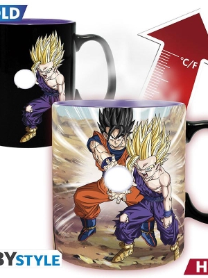 DRAGON BALL Mug Heat Change (460 ml) - Gohan Cell