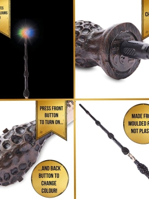 HARRY POTTER - Deluxe Lumos Wand - Elder - 35 cm