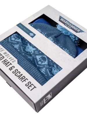 Warhammer 40,000: Space Wolves Hat and Scarf Set