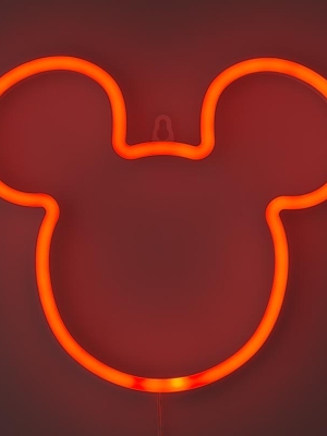 Disney Mickey Wall Mountable LED Neon Light (high: 21,8 cm)