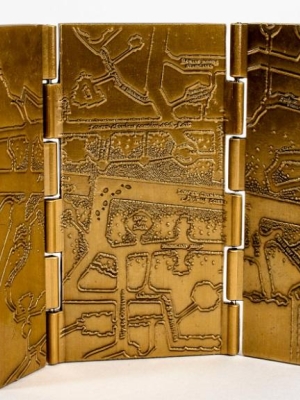 Harry Potter: Collector's Metal Marauder's Map
