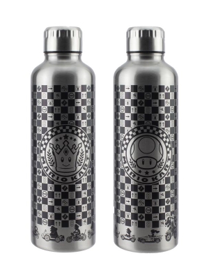 Mario Kart Metal Water Bottle (500 ml)