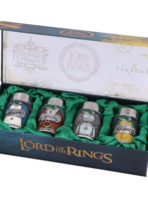 Lord of the Rings Hobbit Shot Glass Set (4 pcs)