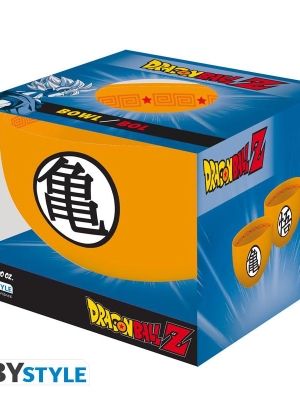 DRAGON BALL bowl (600 ml) Goku symbols